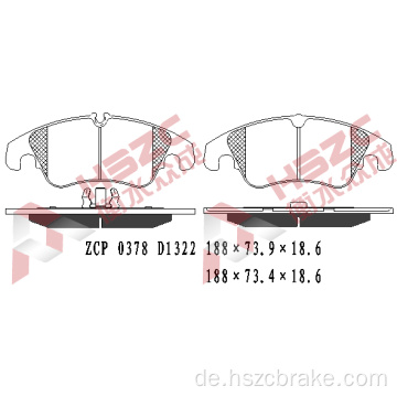 FMSI D1322 Keramikbremspad für Audi